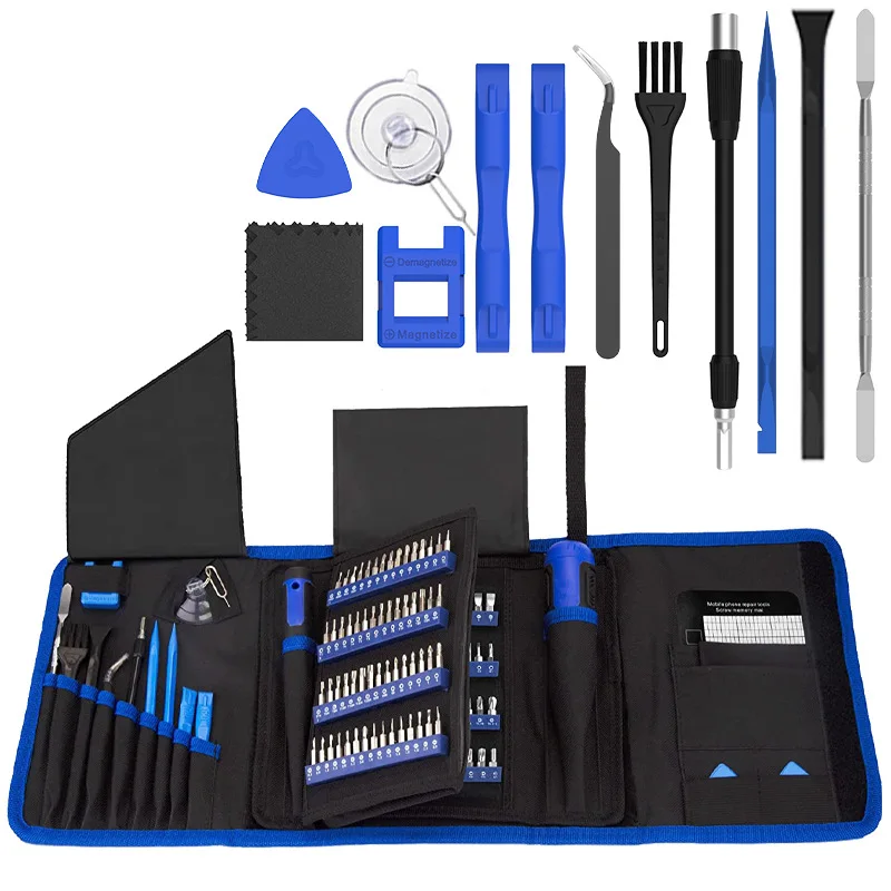 Multi-purpose combination screwdriver set 190-in-1 cloth bag portable multi-batch mobile phone watch computer repair tool
Multi-purpose combination screwdriver set 190-in-1 cloth bag portable multi-batch mobile phone watch computer repair tool