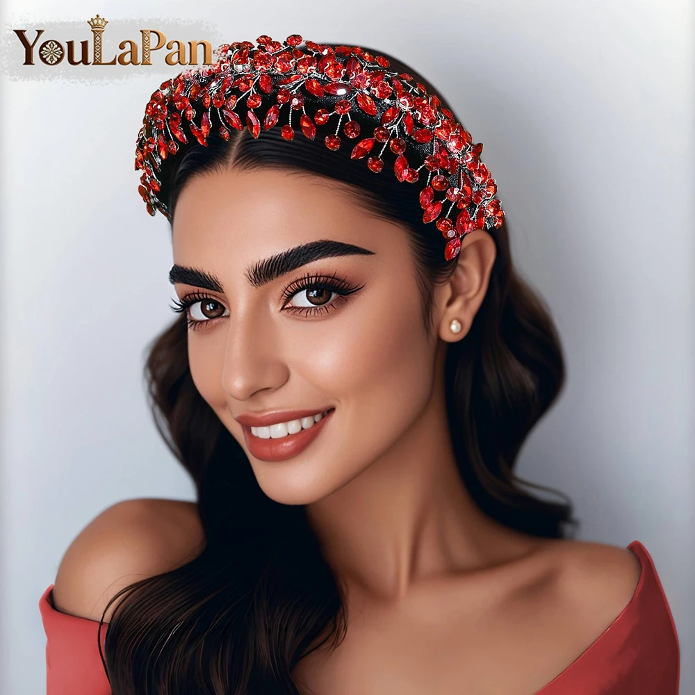 YouLaPan Vintage Baroque Style Velvet Headband Red Color Rhinestone Banquet Head Hoop Wedding Guest Hair Accessories A289
YouLaPan Vintage Baroque Style Velvet Headband Red Color Rhinestone Banquet Head Hoop Wedding Guest Hair Accessories A289