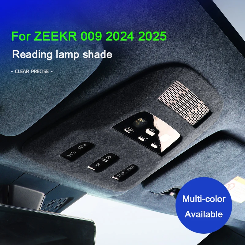For Zeekr 009 2024 2025 Suede Car Front Reading Light Roof Lamp Panel Sticker Cover Trim Interior Protective Product Accessorie
For Zeekr 009 2024 2025 Suede Car Front Reading Light Roof Lamp Panel Sticker Cover Trim Interior Protective Product Accessorie