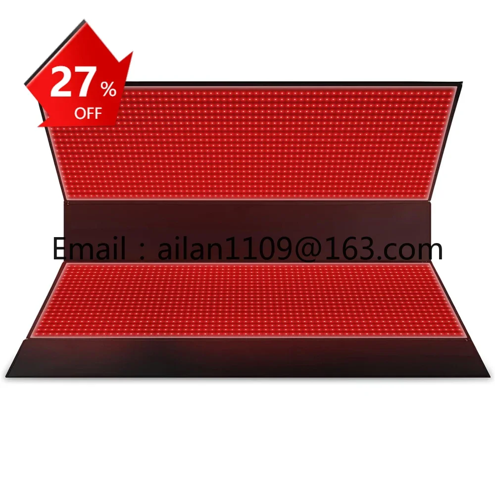 660nm 850nm Customized Full Body Red Light Therapy 2560pcs LEDs Triple Chips Infrared Led Red Light Therapy Sleeping Bag
660nm 850nm Customized Full Body Red Light Therapy 2560pcs LEDs Triple Chips Infrared Led Red Light Therapy Sleeping Bag