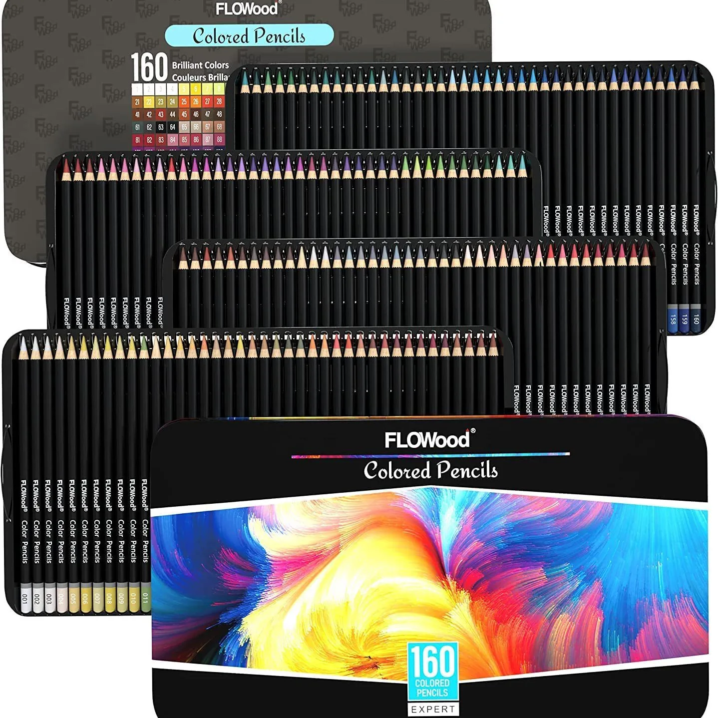 48/160/Colors Pencils Professional Oil Wood Soft Watercolor Pencil For School Draw Sketch Art Supplies
48/160/Colors Pencils Professional Oil Wood Soft Watercolor Pencil For School Draw Sketch Art Supplies