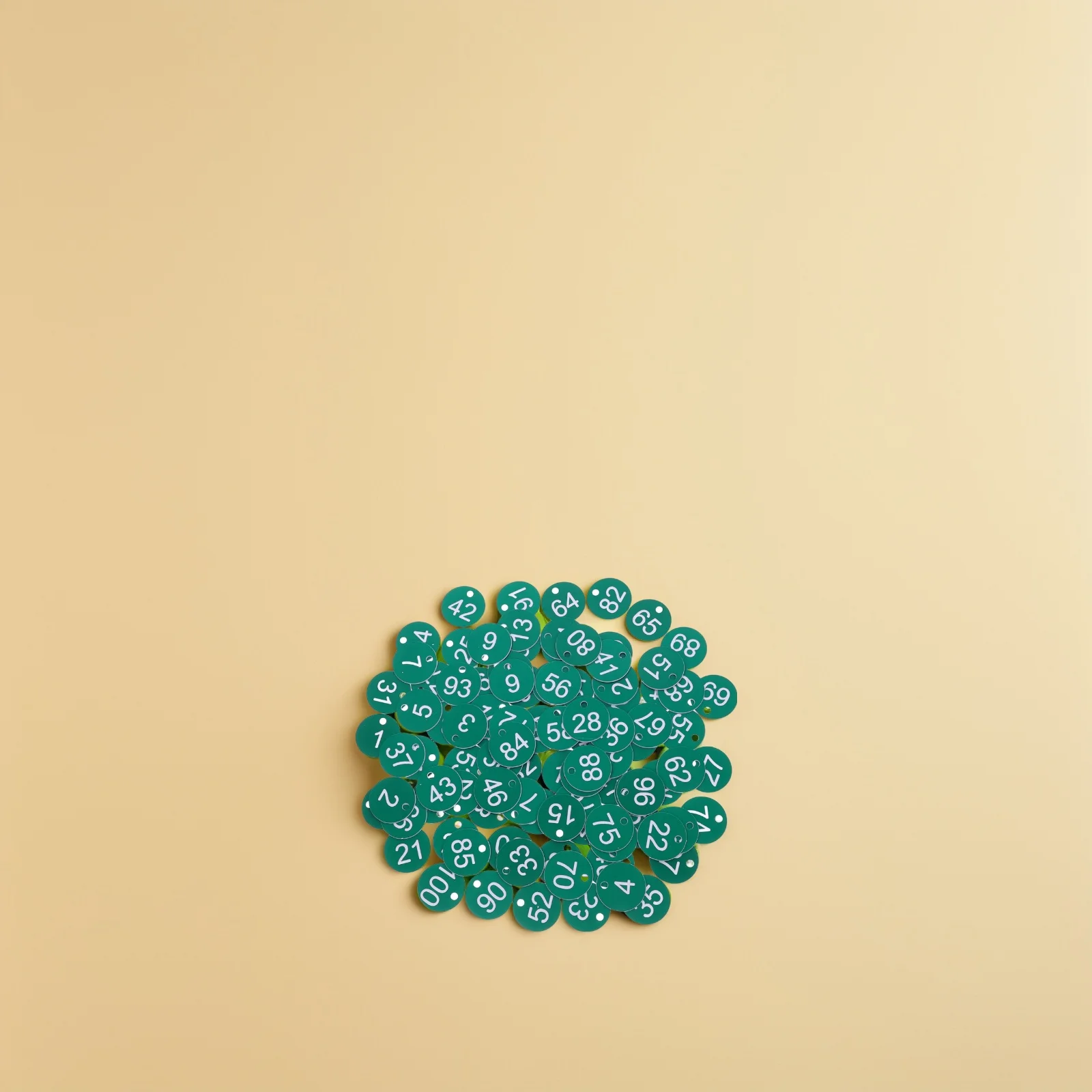 100pcs Numbered Plastic Labels Circular Key Tags For Keys Luggage Id Organization Lightweight Daily Use Number Plate
100pcs Numbered Plastic Labels Circular Key Tags For Keys Luggage Id Organization Lightweight Daily Use Number Plate