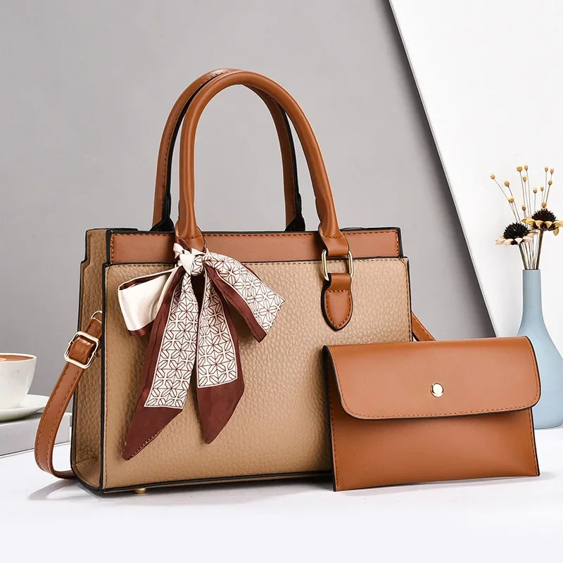 Large Capacity Women's Commuter Crossbody Bag Casual Tote 2pcs Set Women's Bag New Trendy Shoulder Bag Purse and Handbag
Large Capacity Women's Commuter Crossbody Bag Casual Tote 2pcs Set Women's Bag New Trendy Shoulder Bag Purse and Handbag