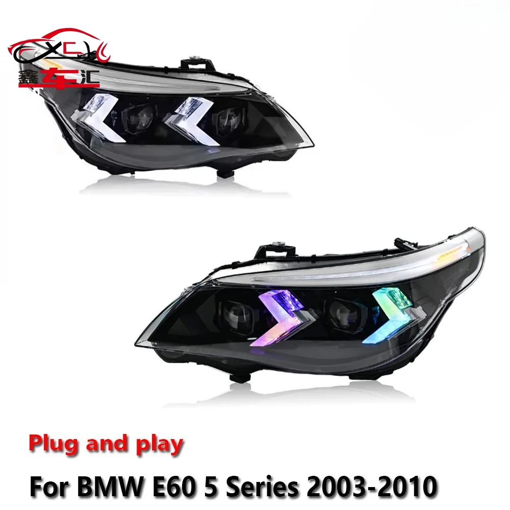 Car RGB LED Tail Light Assemblies For BMW E60 5 Series 2003-2010 Auto Fog DRL Brake Turn Signal Lamp Plug and Play
Car RGB LED Tail Light Assemblies For BMW E60 5 Series 2003-2010 Auto Fog DRL Brake Turn Signal Lamp Plug and Play