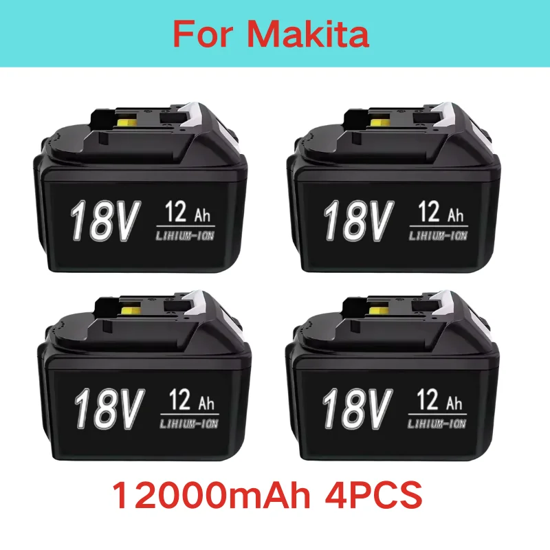 BL1860 For Makit 18V Battery BL1850B BL1860b Rechargeable Li-ion Battery For Makita18V 12.0Ah Power Tool BL1830b BL1840 LXT-400
BL1860 For Makit 18V Battery BL1850B BL1860b Rechargeable Li-ion Battery For Makita18V 12.0Ah Power Tool BL1830b BL1840 LXT-400