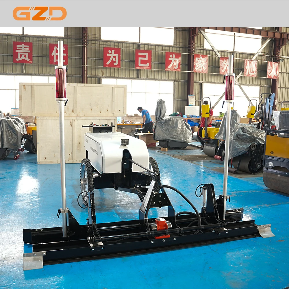 GZD Factory 3kw Power Road Concrete Surface Laser Screed Machine
GZD Factory 3kw Power Road Concrete Surface Laser Screed Machine