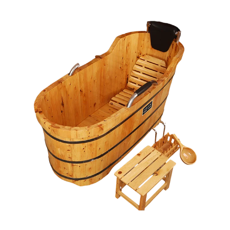 Yjq cedar bath bucket solid wood thickened deep type household bath basin health sweat steam bucket
Yjq cedar bath bucket solid wood thickened deep type household bath basin health sweat steam bucket