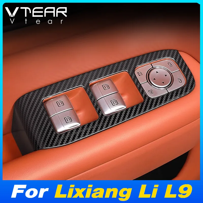 Vtear Car Window Lift Adjustment Button Cover Interior Switch Trim Stickers Frame Protective Decoration For Lixiang Li L9 2024
Vtear Car Window Lift Adjustment Button Cover Interior Switch Trim Stickers Frame Protective Decoration For Lixiang Li L9 2024
