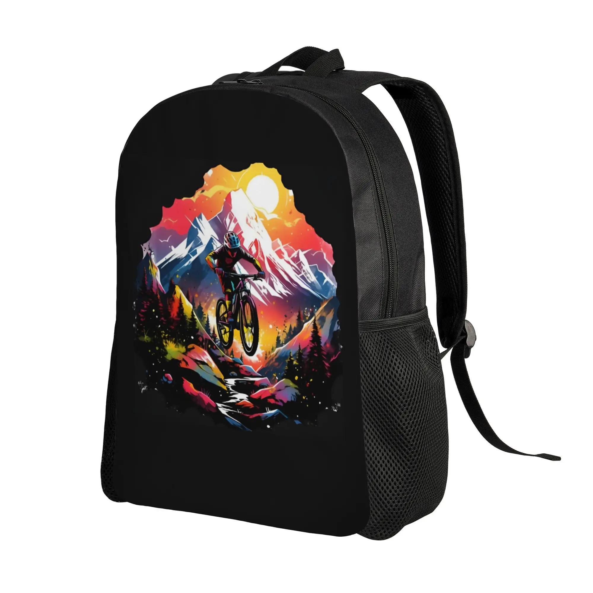 Neon-Themed Large Capacity Backpack with Mountain Bike Rider Design - Suitable for Casual Wear, Sports Travel & Outdoor Adventures, Stylish Bookbag for Biking and Various Lifestyles
Neon-Themed Large Capacity Backpack with Mountain Bike Rider Design - Suitable for Casual Wear, Sports Travel & Outdoor Adventures, Stylish Bookbag for Biking and Various Lifestyles