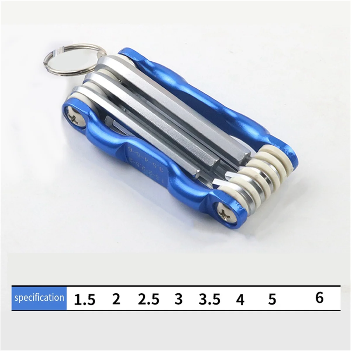 AS63 Folding Hex Key Box End Wrench Set Flat Ball Head Spanner Key Set Repair Car Hand Tools A
AS63 Folding Hex Key Box End Wrench Set Flat Ball Head Spanner Key Set Repair Car Hand Tools A