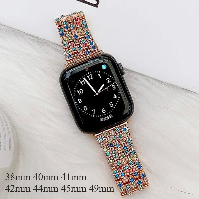 Ремешок Алмазный для Apple Watch ultra Band 41 мм 45 мм Series 9 8 7 6 5 4 3 SE, женский браслет для Iwatch 44 мм 40 мм 42/38 мм
Ремешок Алмазный для Apple Watch ultra Band 41 мм 45 мм Series 9 8 7 6 5 4 3 SE, женский браслет для Iwatch 44 мм 40 мм 42/38 мм