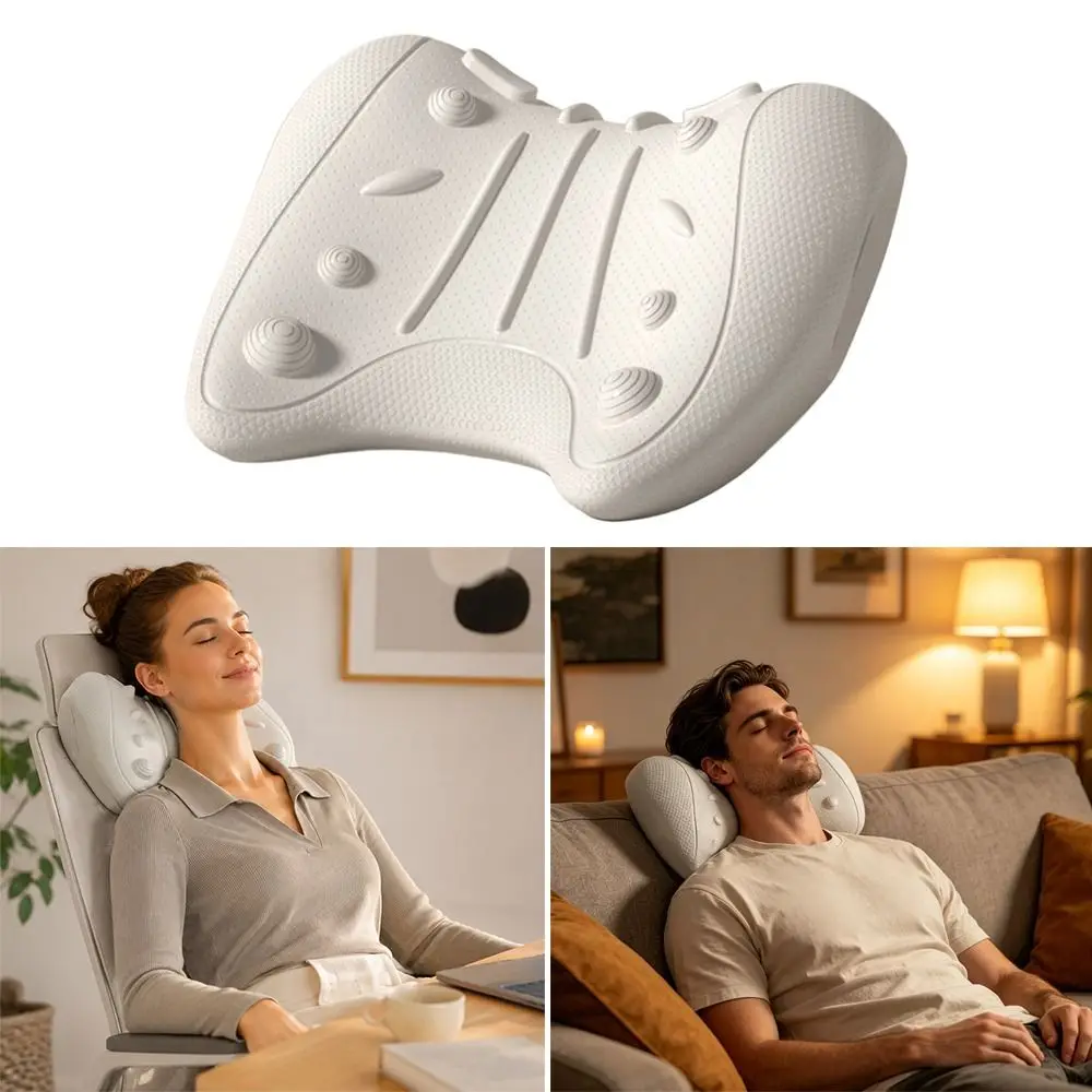 Multifunctional Cervical Neck Massager Pillow Slow Rebound Pain Relief Cervical Spine Corrector Ergonomic
Multifunctional Cervical Neck Massager Pillow Slow Rebound Pain Relief Cervical Spine Corrector Ergonomic