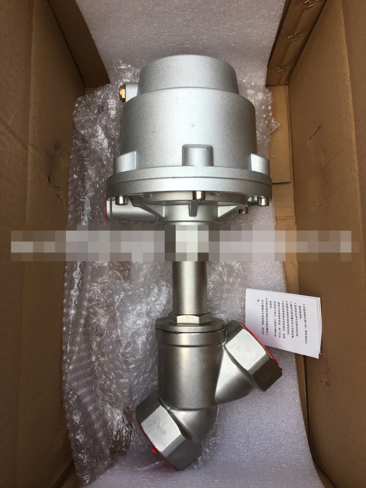 Eps plastic machine accessories Qingdao Jingrui ESG angle seat valve dn15 25 40 50 65 80 100
Eps plastic machine accessories Qingdao Jingrui ESG angle seat valve dn15 25 40 50 65 80 100