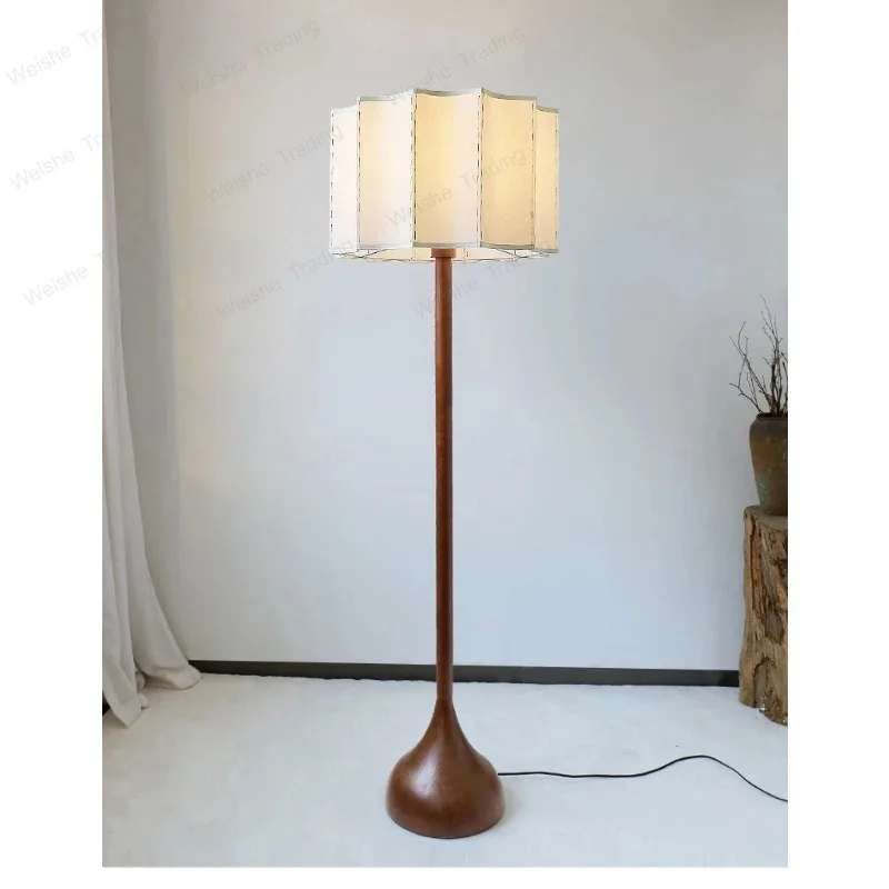 Floor Lamp Minimalist Solid Wood Living Room Bedroom Sofa Bedside Art Decoration Desk LED Light
Floor Lamp Minimalist Solid Wood Living Room Bedroom Sofa Bedside Art Decoration Desk LED Light