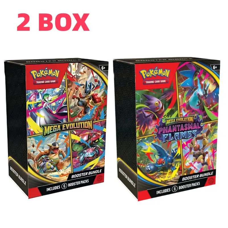 Pokemon PTCG English Mega Phantasmal Flames Scarlet Violet 151 Booster Bundle Version ME02 Trainer Box Collected Trading Cards
Pokemon PTCG English Mega Phantasmal Flames Scarlet Violet 151 Booster Bundle Version ME02 Trainer Box Collected Trading Cards