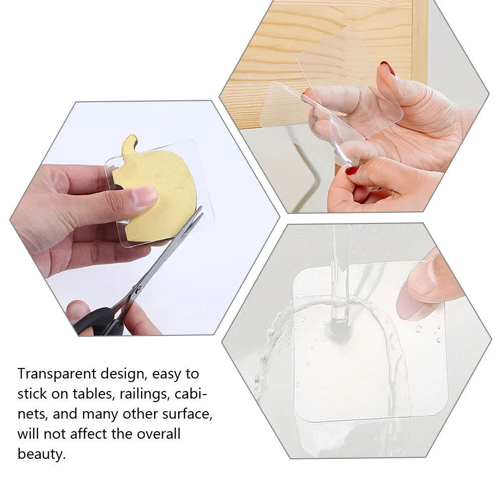 100pcs Sided Tape Transparent Thick Mounting Squares For Wall Hanging Decor Adhesive Strips Safe For Walls
100pcs Sided Tape Transparent Thick Mounting Squares For Wall Hanging Decor Adhesive Strips Safe For Walls