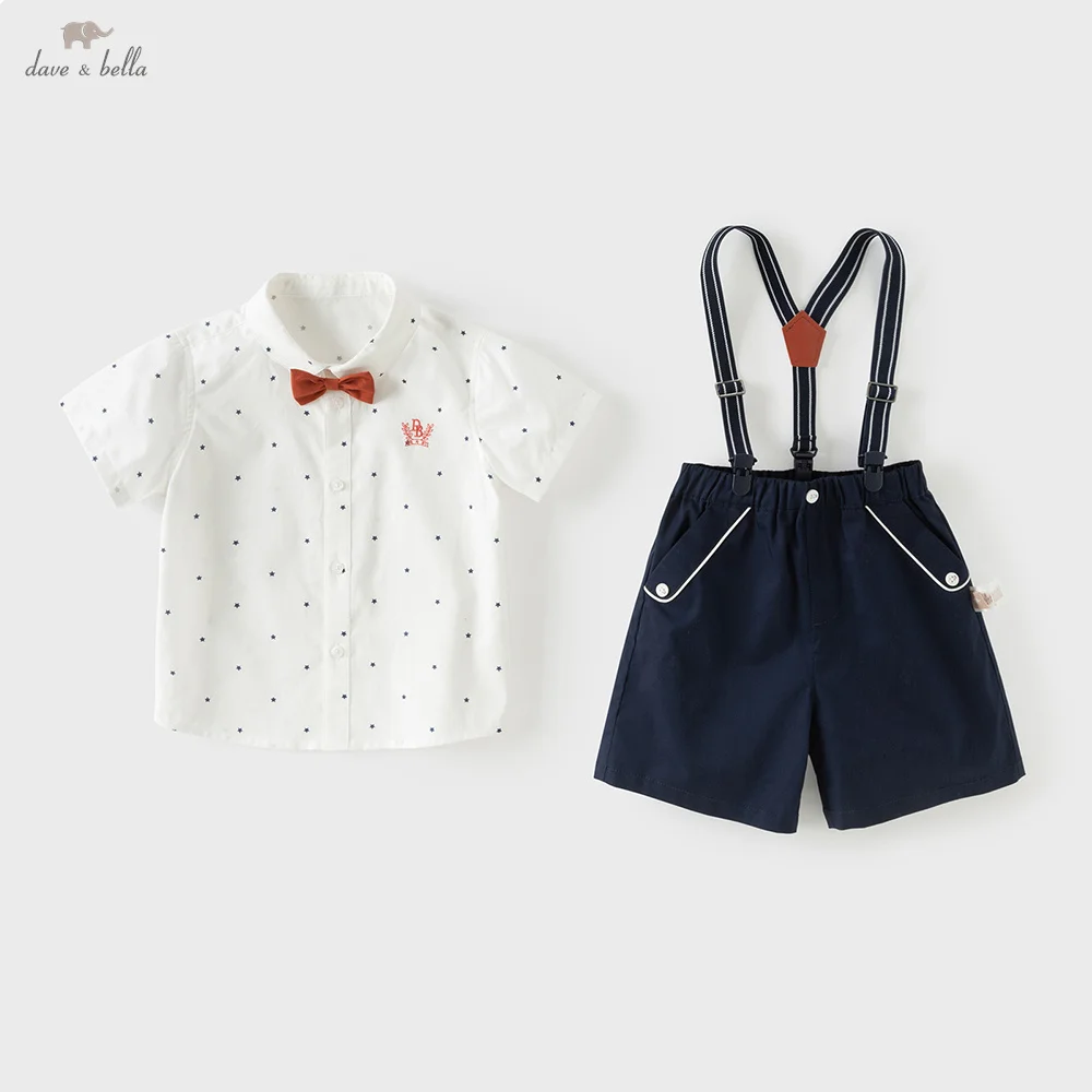 Dave Bella Boy's Summer 2pcs Sets Children Short-Sleeved T-shirt Shorts Suits Children Baby Set Casual Formal Clothes DB2262457
Dave Bella Boy's Summer 2pcs Sets Children Short-Sleeved T-shirt Shorts Suits Children Baby Set Casual Formal Clothes DB2262457
