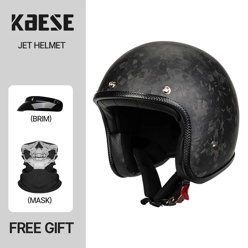 Retro Classic Matte Black New Pattern Open Face Racing Carbon Fiber Helmet Casque Casco Para Motocicleta Certificado
Retro Classic Matte Black New Pattern Open Face Racing Carbon Fiber Helmet Casque Casco Para Motocicleta Certificado