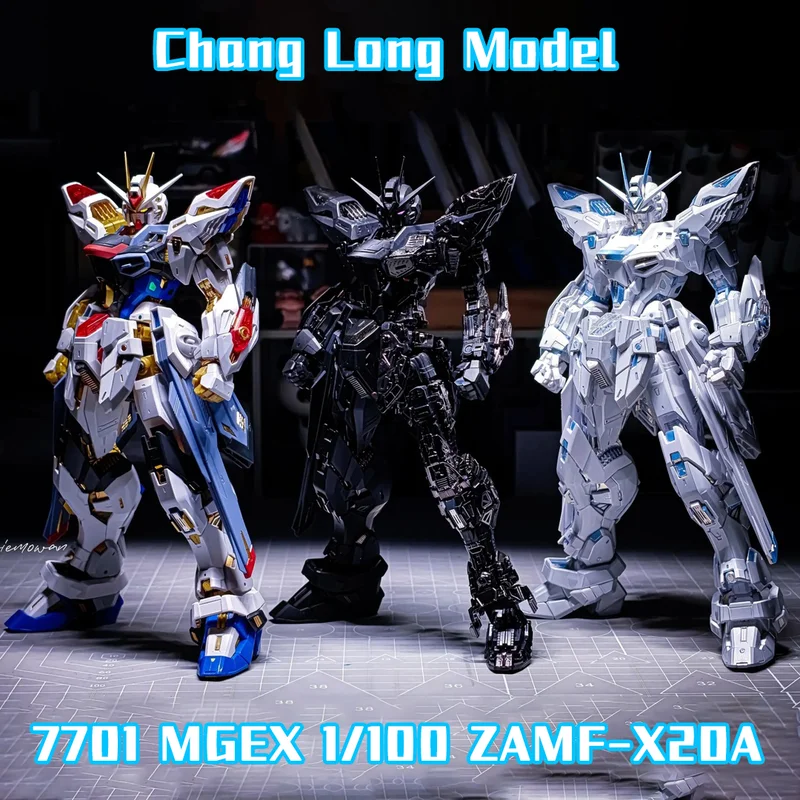 CHANGLONG Model 7701 MGEX ZGMF-X20A Strike Freedom Plastic Skeleton Kits Anime Action Figure Robot Plastic Model Gifts Toys
CHANGLONG Model 7701 MGEX ZGMF-X20A Strike Freedom Plastic Skeleton Kits Anime Action Figure Robot Plastic Model Gifts Toys
