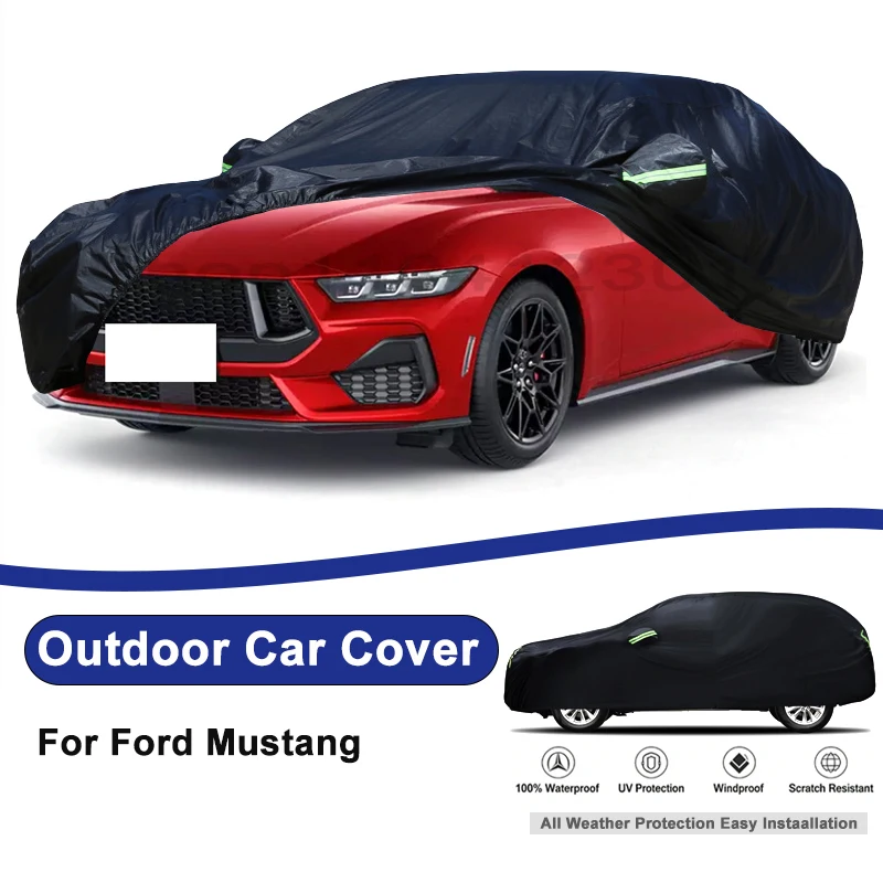 Outdoor Full Car Cover For Ford Mustang with Reflective Strips Waterproof Snowproof Dustproof UV Protection Auto Accessories
Outdoor Full Car Cover For Ford Mustang with Reflective Strips Waterproof Snowproof Dustproof UV Protection Auto Accessories