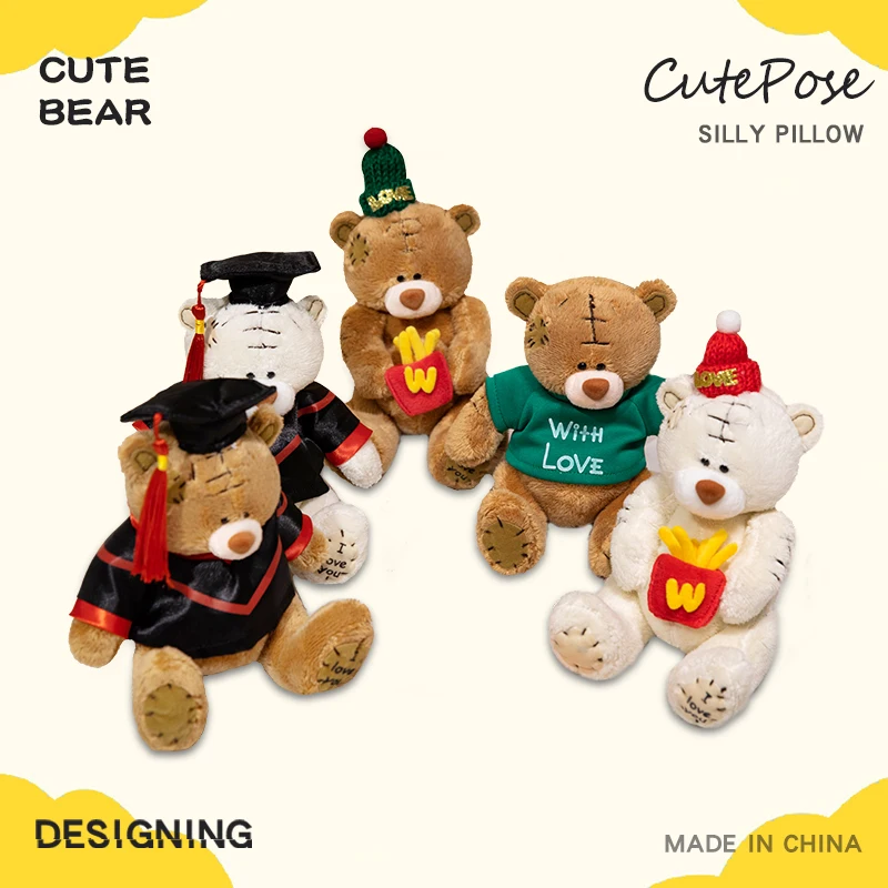 Kawaii Dr.Bear Plush Toys Cute Stuffed Animals Lovely Bears Cosplay Doctorial Hat Patch Bears Plush Dolls Graduation Gifts Decor
Kawaii Dr.Bear Plush Toys Cute Stuffed Animals Lovely Bears Cosplay Doctorial Hat Patch Bears Plush Dolls Graduation Gifts Decor