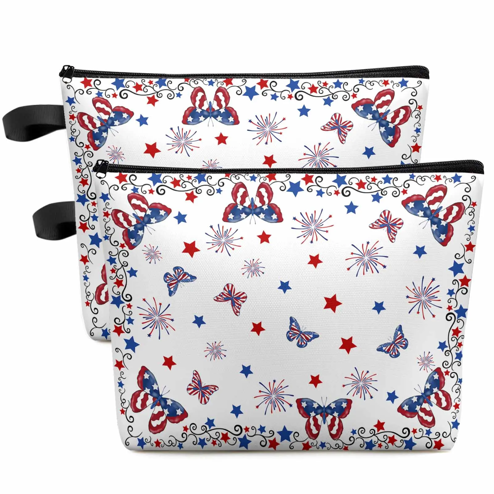 Red Blue Star Butterfly Makeup Bag Pouch Travel Essentials Lady Women Cosmetic Bags Toilet Organizer Storage Pencil Case
Red Blue Star Butterfly Makeup Bag Pouch Travel Essentials Lady Women Cosmetic Bags Toilet Organizer Storage Pencil Case