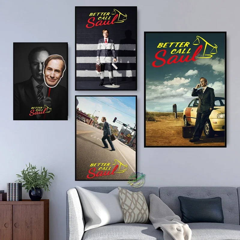 Better Call Saul Posters TV Play Wall Art Prints Canvas Wall Pictures For Living Room Home Decor Gift
Better Call Saul Posters TV Play Wall Art Prints Canvas Wall Pictures For Living Room Home Decor Gift