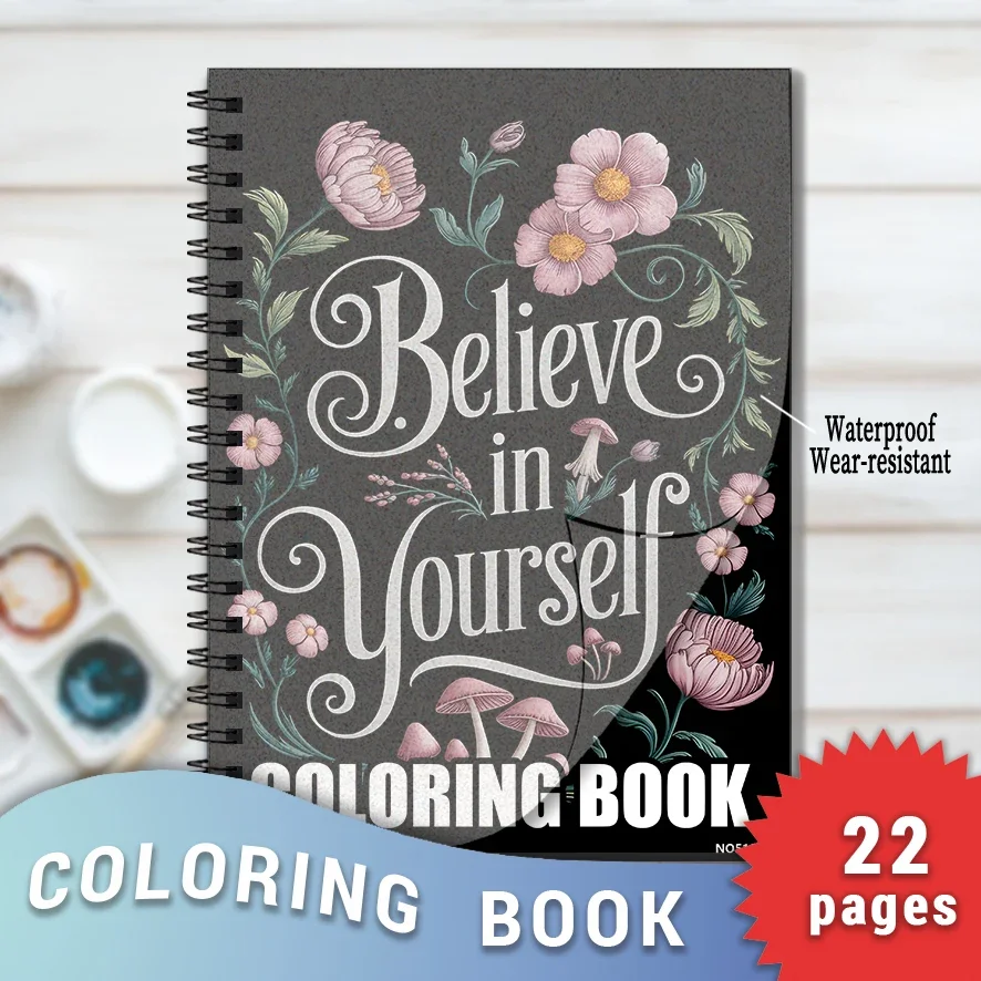 Inspirational Quotes Adult Coloring Book - 8.3x 11.2 Inch 22 Page Coloring Book - Helps Reduce Stress and Ease Emotions
Inspirational Quotes Adult Coloring Book - 8.3x 11.2 Inch 22 Page Coloring Book - Helps Reduce Stress and Ease Emotions