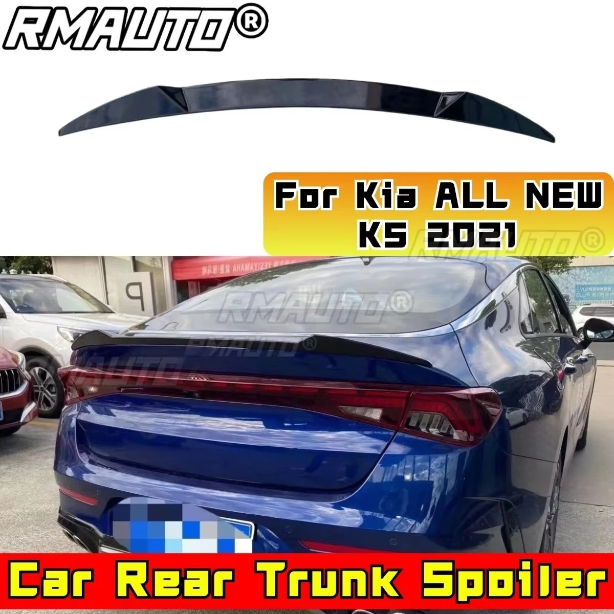 For Kia ALL NEW K5 2021 Body Kit Car Rear Spoiler Wing Trunk Spoiler Trunk Wing Rear Trunk Spoiler Wing Modification Part 
For Kia ALL NEW K5 2021 Body Kit Car Rear Spoiler Wing Trunk Spoiler Trunk Wing Rear Trunk Spoiler Wing Modification Part