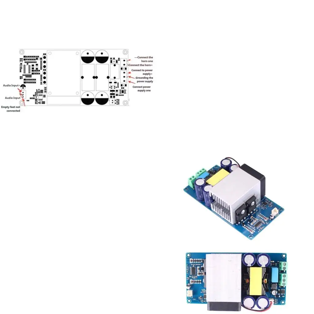 1000W Mono Amplifier Board 132mm Suitable for Diverse Sound Environment & Bass
1000W Mono Amplifier Board 132mm Suitable for Diverse Sound Environment & Bass