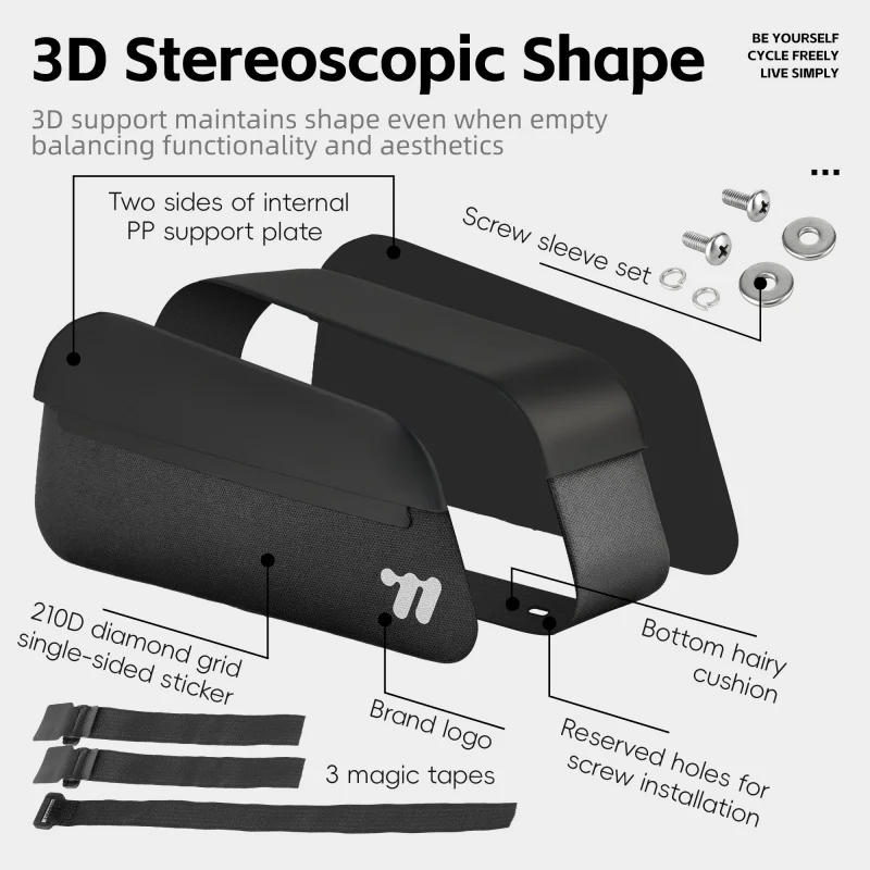 WEST BIKING Bike Top Tube Bag Waterproof 1L Cycling Frame Bag Screw or Straps Install Phone Case Gravel Road Bike Top Frame Bag
WEST BIKING Bike Top Tube Bag Waterproof 1L Cycling Frame Bag Screw or Straps Install Phone Case Gravel Road Bike Top Frame Bag