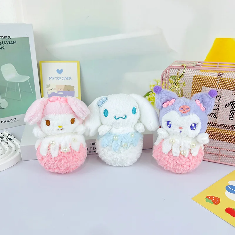 Sanrio Kuromi My Melody Cinnamoroll Baby Kawaii Plush Pendant Doll Keychain Backpack Ornament Christmas Gifts for Boys and Girls
Sanrio Kuromi My Melody Cinnamoroll Baby Kawaii Plush Pendant Doll Keychain Backpack Ornament Christmas Gifts for Boys and Girls