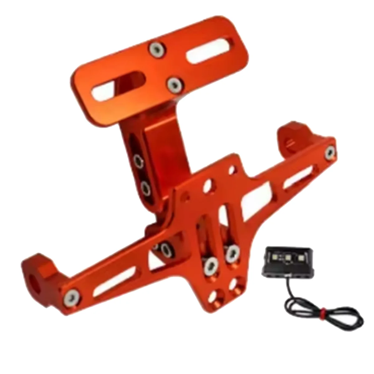 Motor-Motorcycle Rear License Plate Holder with LED Light Universal Number Plate Bracket for MT07 MT09
Motor-Motorcycle Rear License Plate Holder with LED Light Universal Number Plate Bracket for MT07 MT09