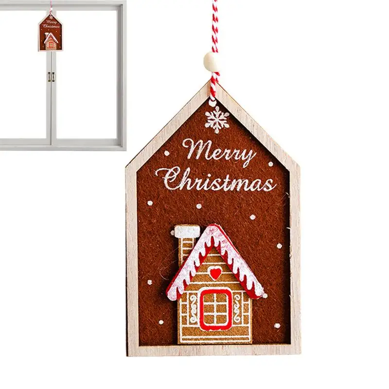 Gingerbread House Decorations Christmas Tree Decorative Pendants Festive Gingerbread House Pendant Charm 2D Creative Christmas
Gingerbread House Decorations Christmas Tree Decorative Pendants Festive Gingerbread House Pendant Charm 2D Creative Christmas