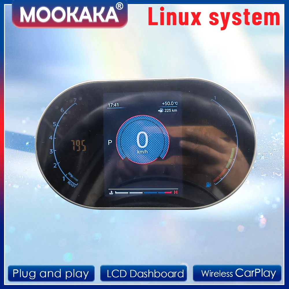 Цифровой кластер для BMW mini 2007-2014 R Series, приборная панель с ЖК-дисплеем, измеритель скорости, экран для приборной панели BMW Plug and Play
Цифровой кластер для BMW mini 2007-2014 R Series, приборная панель с ЖК-дисплеем, измеритель скорости, экран для приборной панели BMW Plug and Play