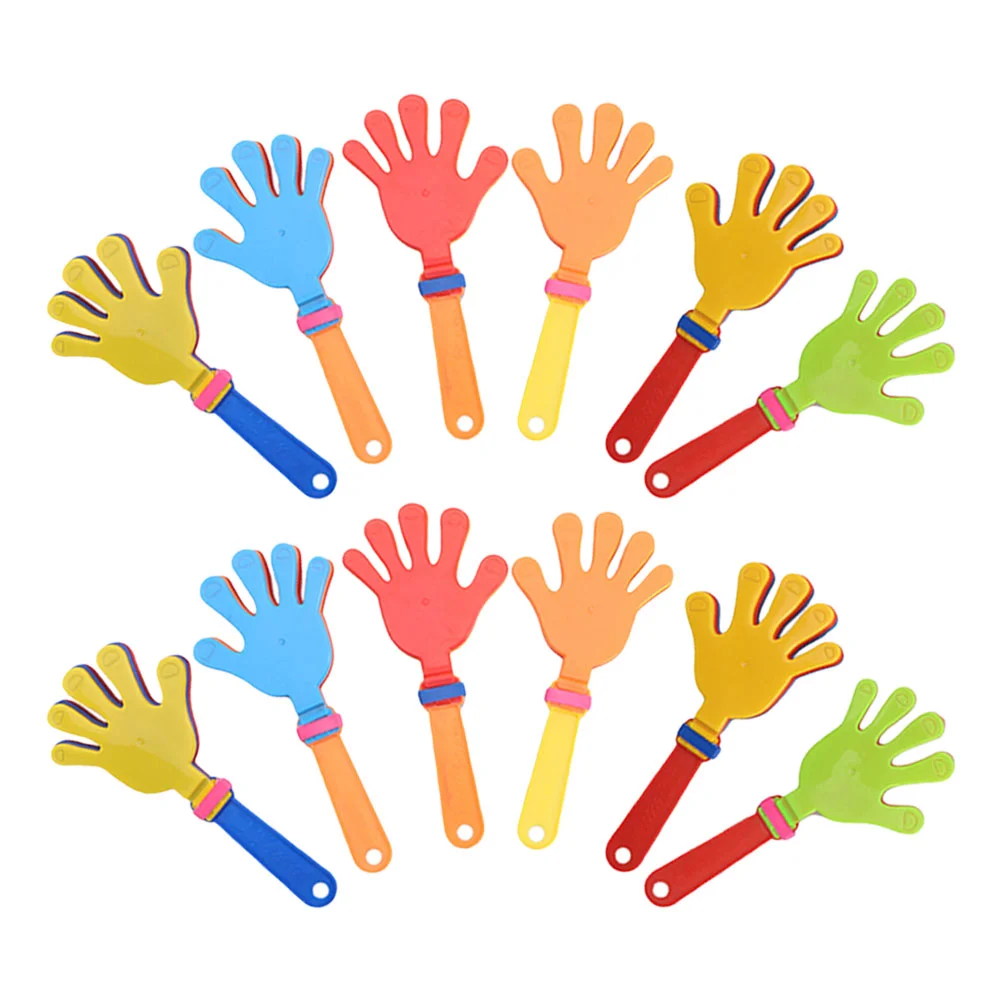 25 Pcs Hand Clapper Reusable Noise Makers Props Making Toys Clappers Plastic Colored Cheering Tools
25 Pcs Hand Clapper Reusable Noise Makers Props Making Toys Clappers Plastic Colored Cheering Tools