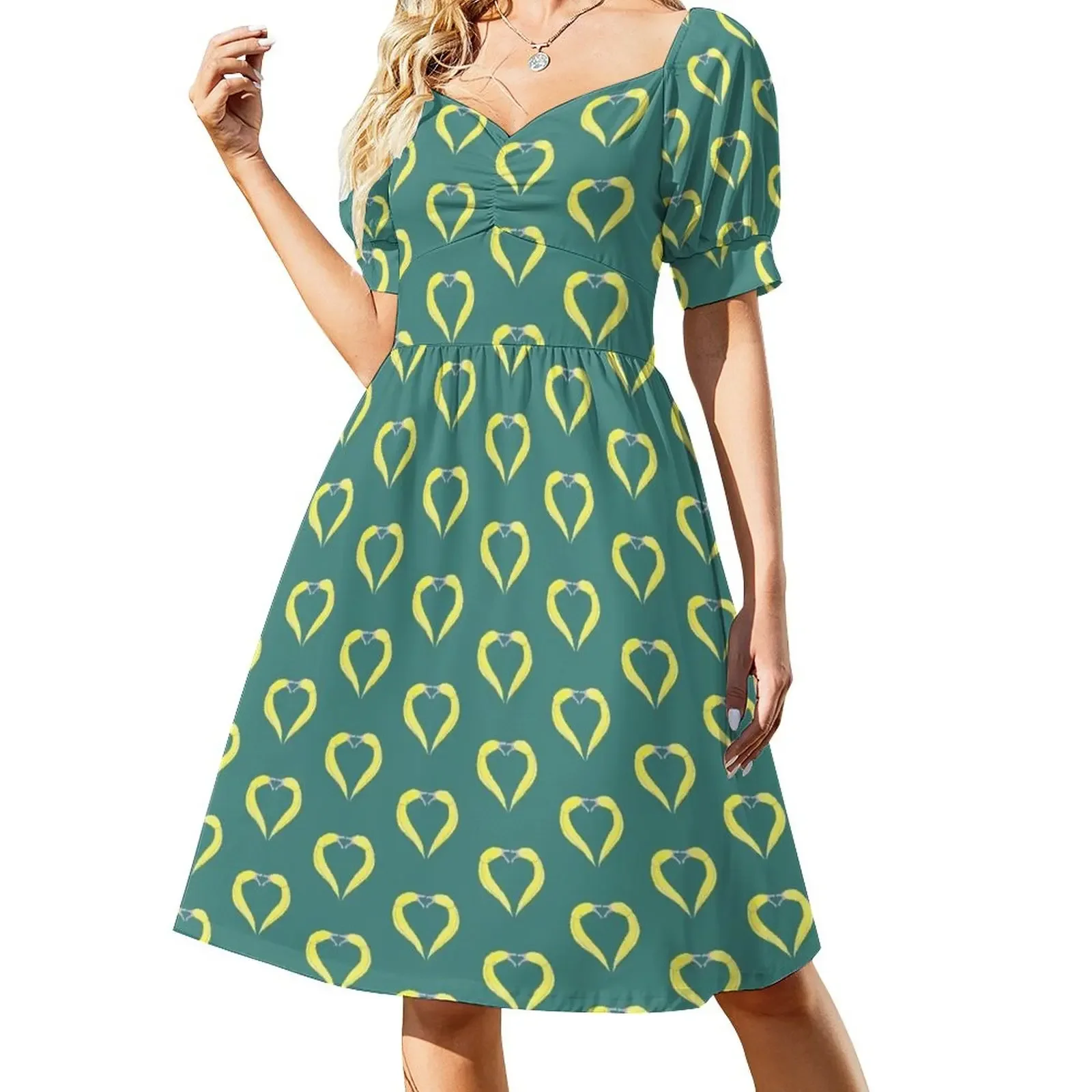 I heart banana slugs Short-Sleeved Dress Women's summer dress elegant women's sets Woman's evening dress
I heart banana slugs Short-Sleeved Dress Women's summer dress elegant women's sets Woman's evening dress