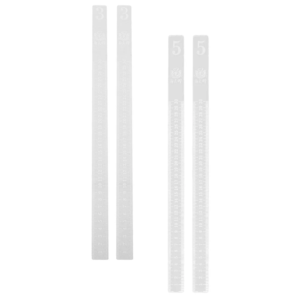 2Pairs BiscuitMeasuringTools PastryLevelingRuler 3mm5mm BakingAcrylicDoughStrip ThicknessUniform KitchenTools CookieRuler
2Pairs BiscuitMeasuringTools PastryLevelingRuler 3mm5mm BakingAcrylicDoughStrip ThicknessUniform KitchenTools CookieRuler