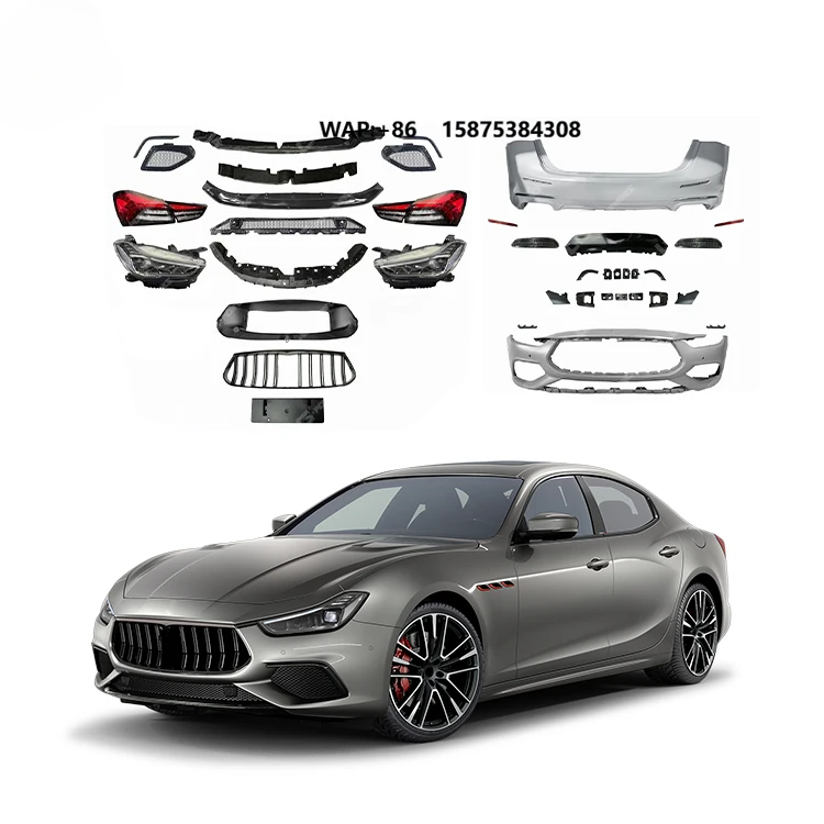 Trofeo Performance Body Kit for Ghibli 2014-2018 Auto Car Modification Front Rear Bumpers Headlight Taillight
Trofeo Performance Body Kit for Ghibli 2014-2018 Auto Car Modification Front Rear Bumpers Headlight Taillight