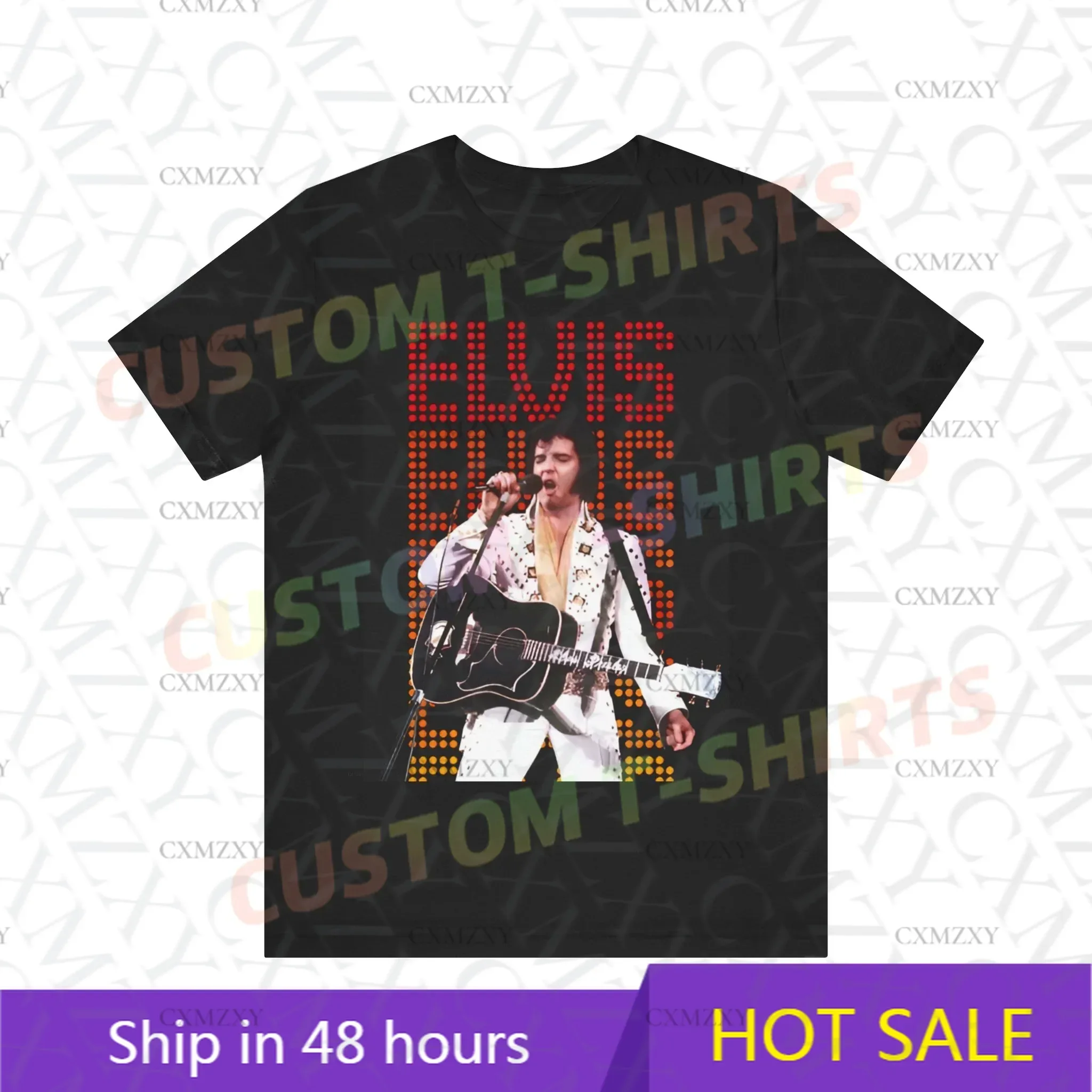 2025 Men T Shirt Casual Elvi Close-up Photos of The Performance T-shirt Presleys Graphic Summer Short Sleeves 100% Cotton S-3XL
2025 Men T Shirt Casual Elvi Close-up Photos of The Performance T-shirt Presleys Graphic Summer Short Sleeves 100% Cotton S-3XL