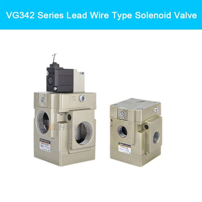 SMC Type 2/3-Way Pneumatic Solenoid Valve, Vacuum & Low-Pressure Pilot-Operated Seat Valve Control VG342-4G-04
SMC Type 2/3-Way Pneumatic Solenoid Valve, Vacuum & Low-Pressure Pilot-Operated Seat Valve Control VG342-4G-04