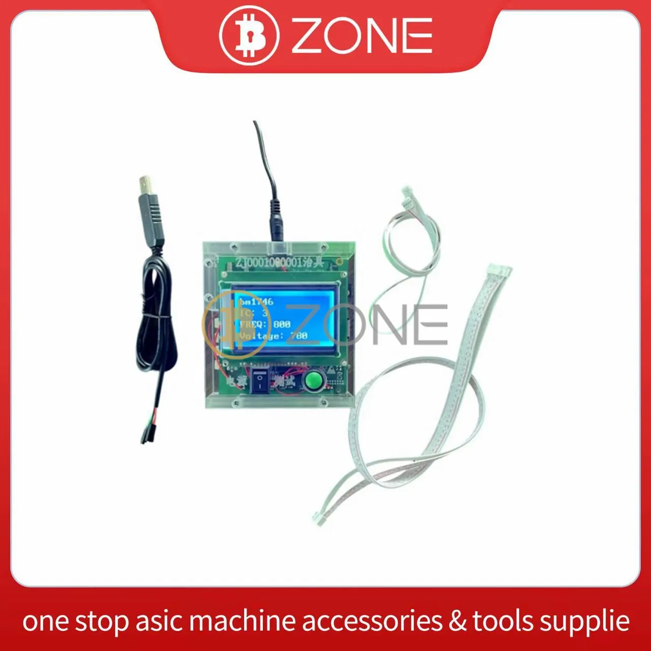 Bitman Antminer Z3 Z9 Z11 Z15 Hashboard Tester Z Series Test Fixture BM1746 Fault Chip Scanner
Bitman Antminer Z3 Z9 Z11 Z15 Hashboard Tester Z Series Test Fixture BM1746 Fault Chip Scanner