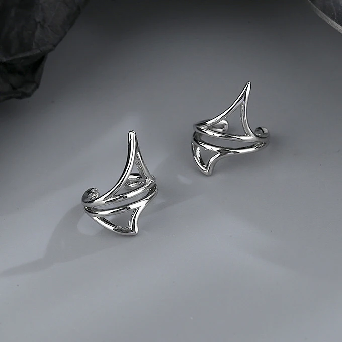 VIVILADY 1 Piece 925 Silver Elf Clip Earrings with No Pierced Ears for Women Fine Jewelry Minimalist Accessories
VIVILADY 1 Piece 925 Silver Elf Clip Earrings with No Pierced Ears for Women Fine Jewelry Minimalist Accessories