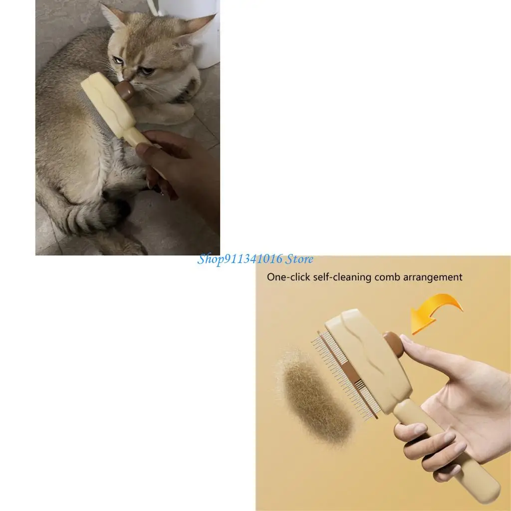 Massaging Dog Hair Brush For Removing Loose Hair ABS Durable Pet Grooming Comb Shed Control And Coat Maintenance
Massaging Dog Hair Brush For Removing Loose Hair ABS Durable Pet Grooming Comb Shed Control And Coat Maintenance