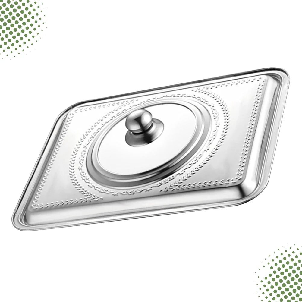 Pot Cover Stainless Steel Anti Oil Splashing Lid 40x30cm Steam Retain Cooking Tool Kitchen Gadget Pot Cover Cooking Tool 
Pot Cover Stainless Steel Anti Oil Splashing Lid 40x30cm Steam Retain Cooking Tool Kitchen Gadget Pot Cover Cooking Tool