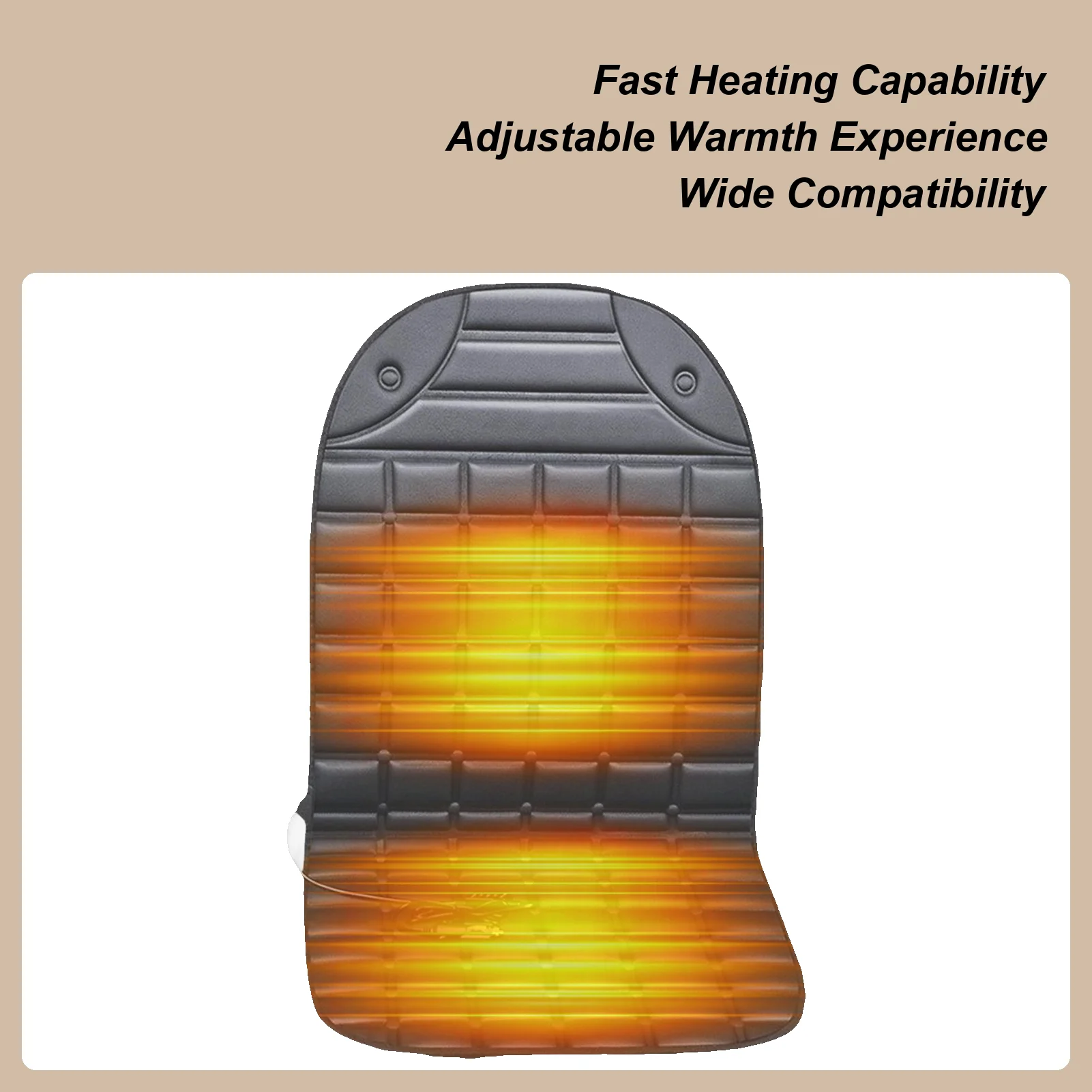 Heated Seat Covers For Cars 12V Auto Winter Supplies Automotive Seat Warmer For Cars Trucks SUVs RVs Drivers Travelers Winter
Heated Seat Covers For Cars 12V Auto Winter Supplies Automotive Seat Warmer For Cars Trucks SUVs RVs Drivers Travelers Winter