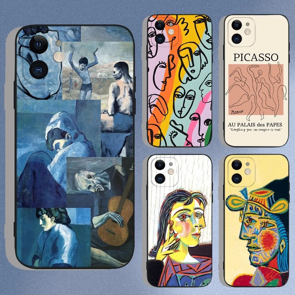 Picasso Abstract Art Painting Phone Case For iPhone 16e,16,15,14,13,12,11,XS,XR,X,8,7,Pro,Max,Plus,Mini Silicone Black Shell
Picasso Abstract Art Painting Phone Case For iPhone 16e,16,15,14,13,12,11,XS,XR,X,8,7,Pro,Max,Plus,Mini Silicone Black Shell