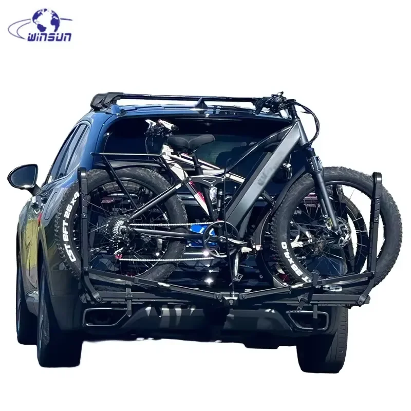 Hitch Mount Ebike Rack Bicycle Carrier for Car Towbar for Fat Tire Electric Bikes Mountain Bicycles Fits Cars
Hitch Mount Ebike Rack Bicycle Carrier for Car Towbar for Fat Tire Electric Bikes Mountain Bicycles Fits Cars