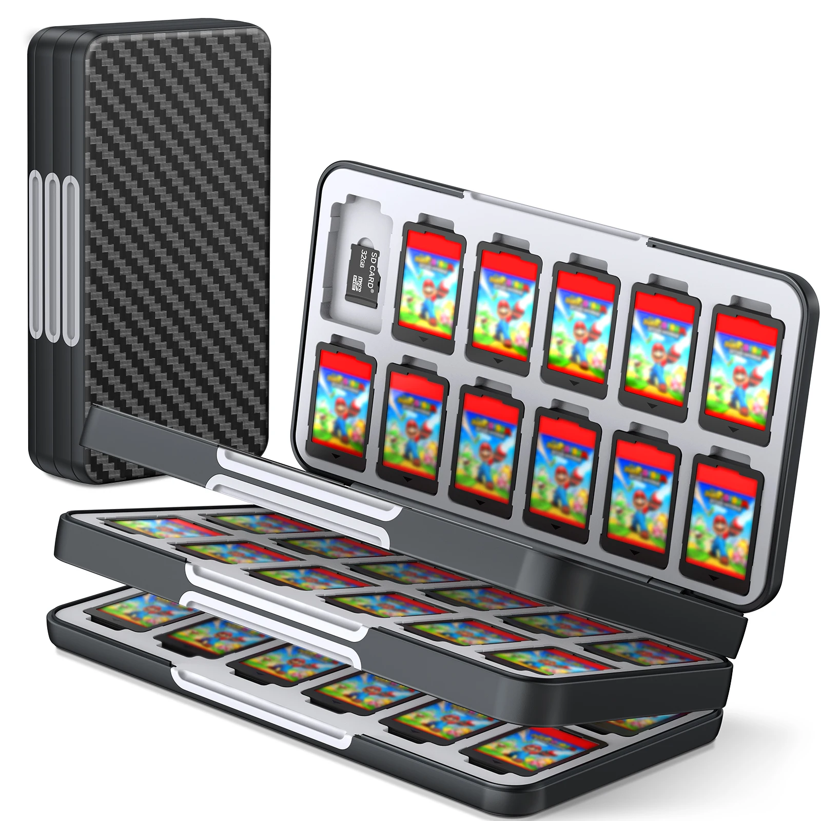72 in 1 Storage Game Cards Case For Nintendo Switch OLED Protective Cards Case For Switch/Switch Lite Game Cards Accessories
72 in 1 Storage Game Cards Case For Nintendo Switch OLED Protective Cards Case For Switch/Switch Lite Game Cards Accessories