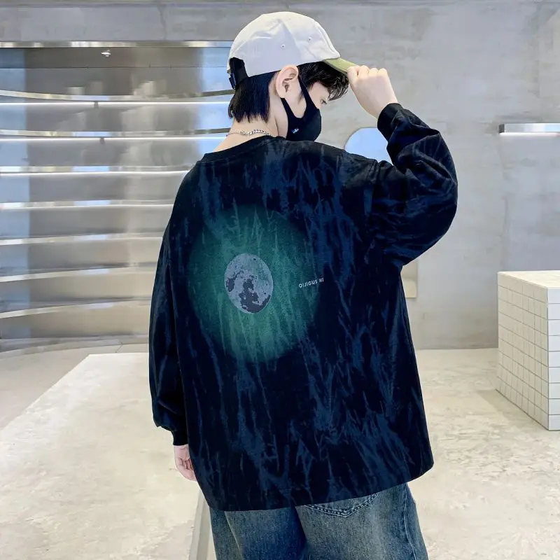 Tie-dye Top Clothes Children 2025 New Children's Clothing Kids Spring Autumn Boys Long Sleeve Tee Junior Boys' Year Old Boy 8 10
Tie-dye Top Clothes Children 2025 New Children's Clothing Kids Spring Autumn Boys Long Sleeve Tee Junior Boys' Year Old Boy 8 10